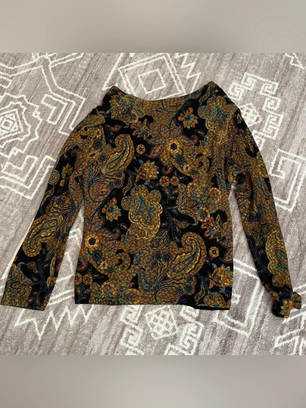 Y2K Floral Cardigan Tie Top